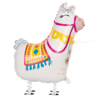 Walking Pet Llama
